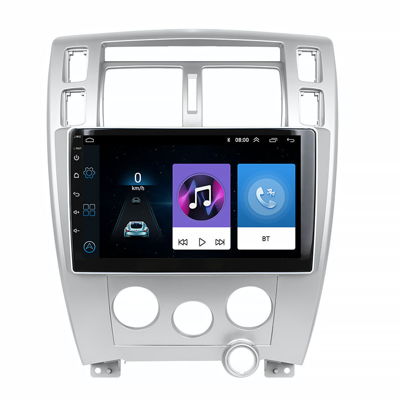 Штатна магнітола Lesko для Hyundai Tucson I 2004-2010 екран 10" 1/16Gb Base Wi-Fi GPS Android хендай