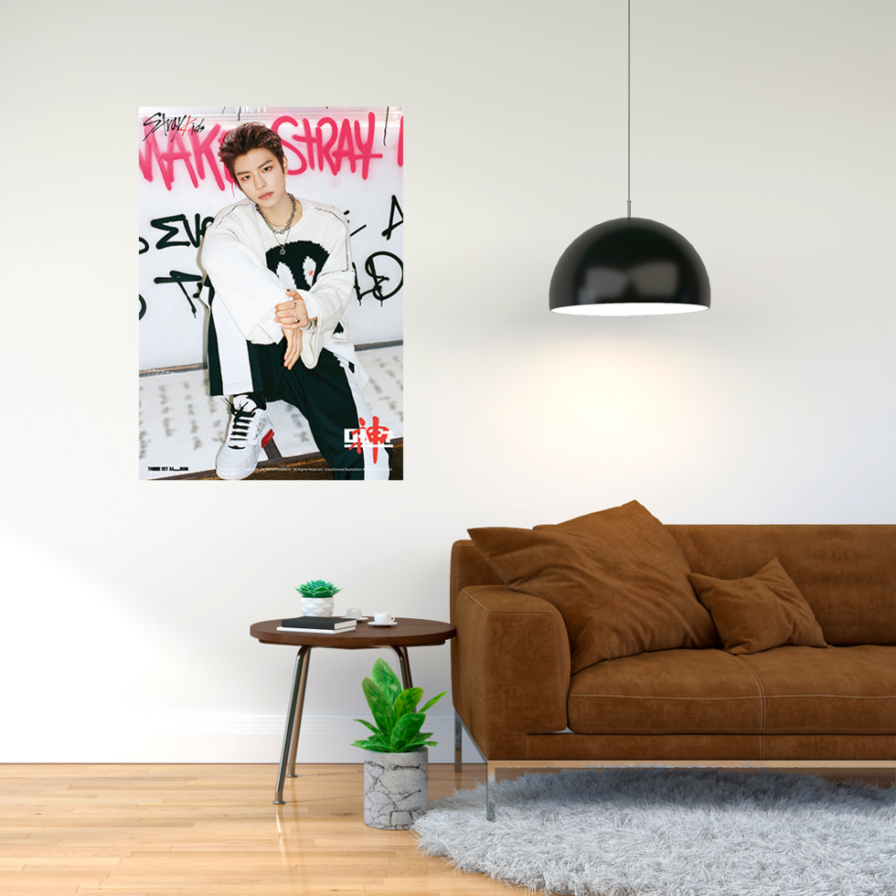 Плакат-постер А4 із принтом Група Stray Kids  А2