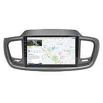Штатна магнітола Lesko для Kia Sorento III Prime 2014-2017 екран 10" 4/64Gb 4G Wi-Fi CarPlay Top GPS, фото 3