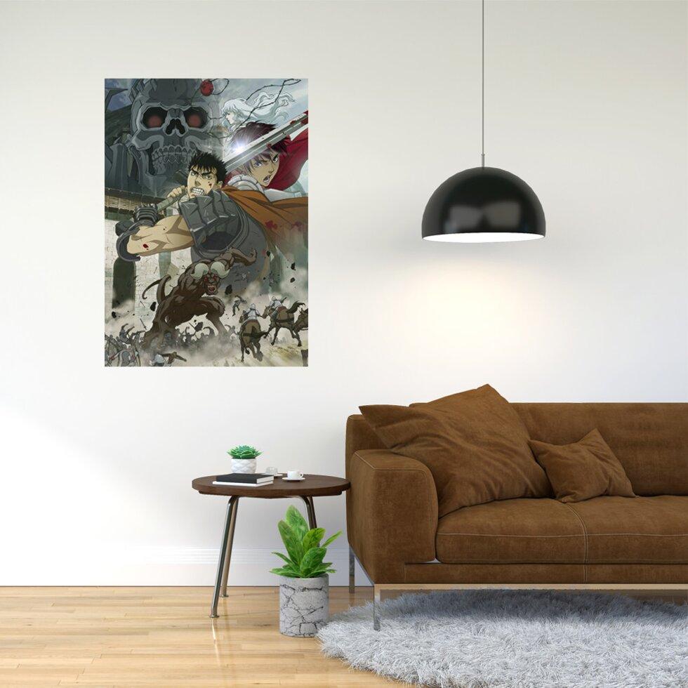 Плакат-постер А4 з принтом Berserk - Берсерк  А2