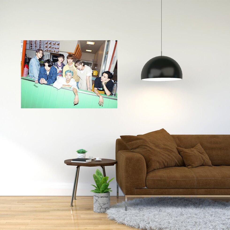 Плакат-постер А4 із принтом BTS А2, фото 1