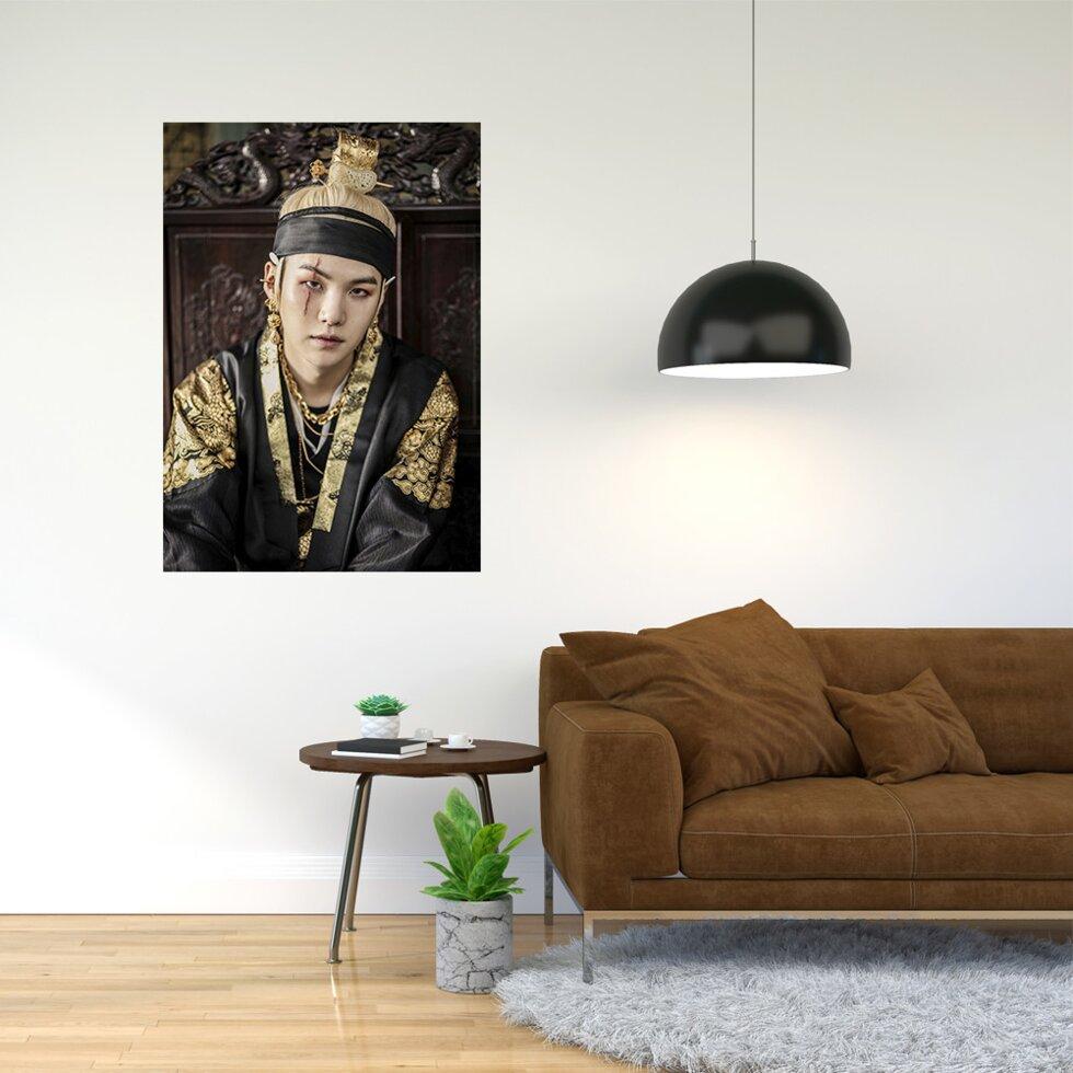 Плакат-постер А4 із принтом BTS, Suga 3  А2