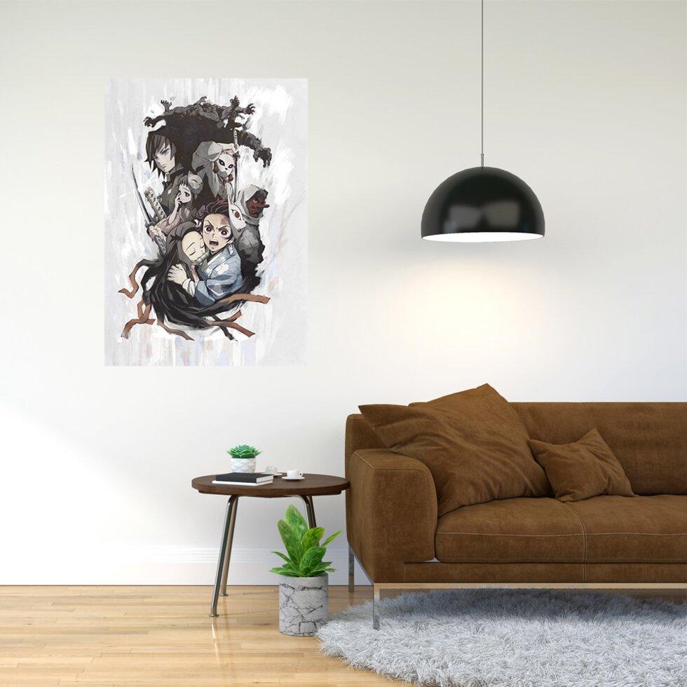 Плакат-постер А3 з принтом Demon Slayer - Клинок, що розсікає демонів 15 А2