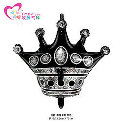 Фольгована кулька фігура Корона 70х75 см