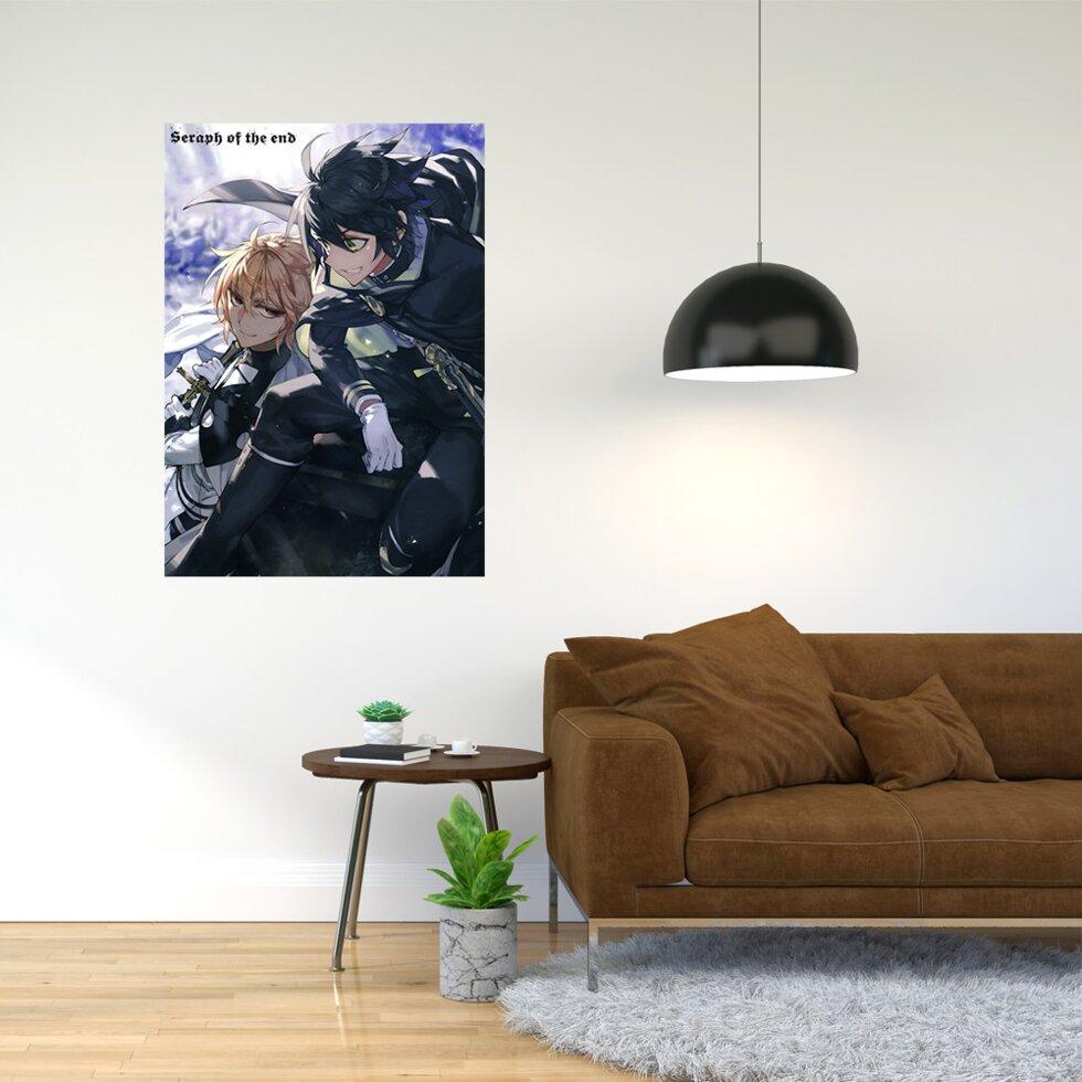 Плакат-постер А3 з принтом Owari no Seraph-Останній Серафим,, фото 1
