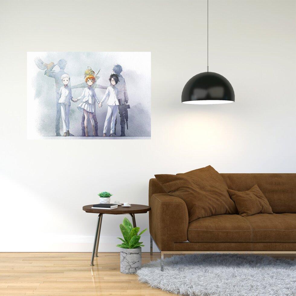 Плакат-постер А4 з принтом The Promised Neverland - Обіцяний Неверленд 5 А2