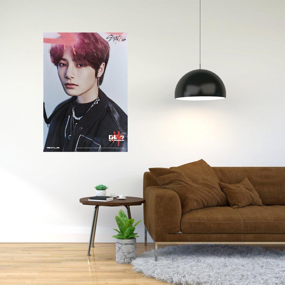 Плакат-постер А3 з принтом Група Stray Kids, Ян Чон Ін, Yang Jeong In групи   А2