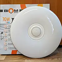 LED светильник Biom Smart 70W SML-R26-70-M-RGB 3000-6000K+RGB с д/у музыкальный BT APP 21025