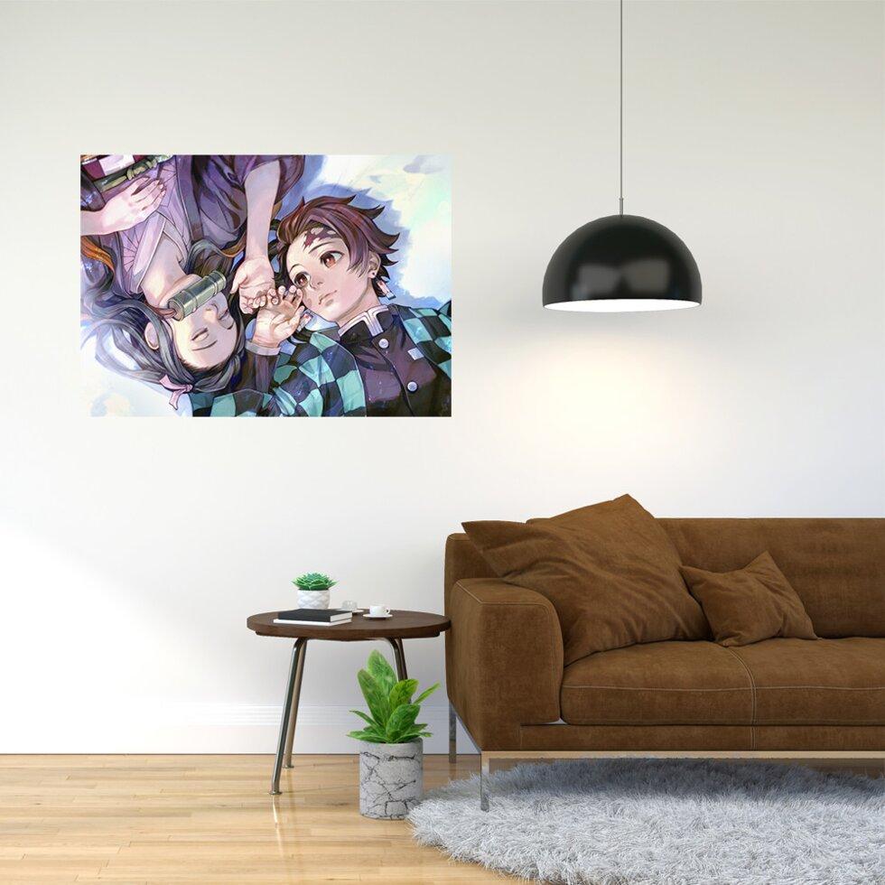 Плакат-постер А4 із принтом Незуко Камад - Kamado Nezuko А2, фото 1