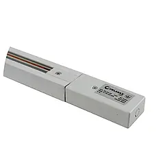 Шинопровід Velmax для трекових світильників V-TR-1M-Wh 1м білий 25-34-40