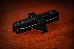 Конектор Feron прямий для шинопроводу LD1000, чорний 5825