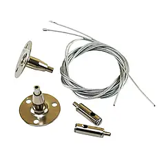 Набір кріплень Velmax для підвісу шинопроводу 2м 2шт 25-34-57