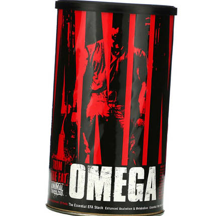 Жирні кислоти Омега 3 Universal Nutrition Animal Omega 30 пак риб'ячий жир, фото 2