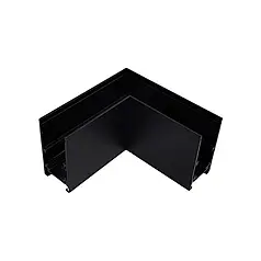 Кут ElectroHouse трекової магнітної рейки накладний горизонтальний чорний EH-TMA-04h