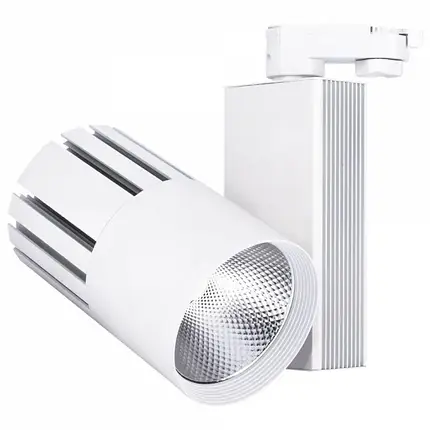 LED світильник трековий Feron AL105 COB 40W 4000К IP40 білий 5993 (29695), фото 1