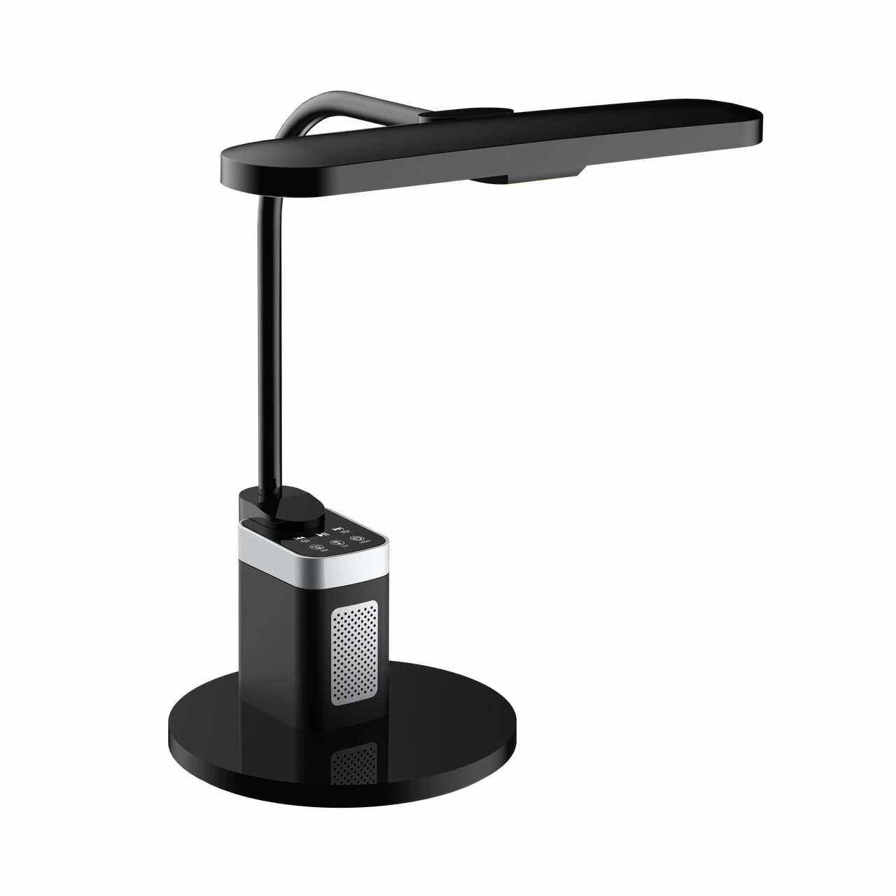 Настільний LED світильник Delux TF-540 8W 3000К/4000К/6000К Bluetooth колонка чорний 90018134