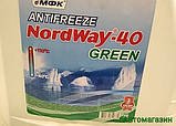 Антифриз зелений Nordway-40 GREEN МФК 10 л, фото 2