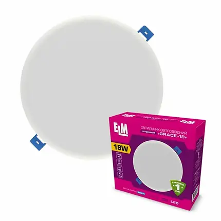 LED Downlight ELM Grace-18 18W 4000K IP20 26-0092, фото 1