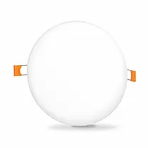 LED світильник безрамковий круглий Videx 24W 4100K VL-DLFR-244, фото 3