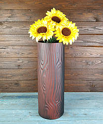 Ваза для квітів Франческа Червона 40,5х14,5см кераміка