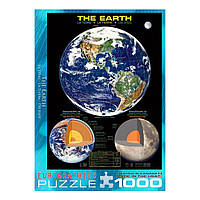 Пазл "Планета Земля", 1000 элементов Eurographics (628136610032)