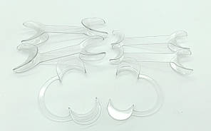 Ретрактори для губ Роторозширювачі retractor (6 шт.) стоматологічні прозорі