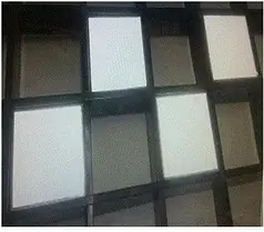 Система світильників грильято Svitlodar СГД36Вт квадро (4шт) 4000К 100х100мм S-gr-36W4-100-4000