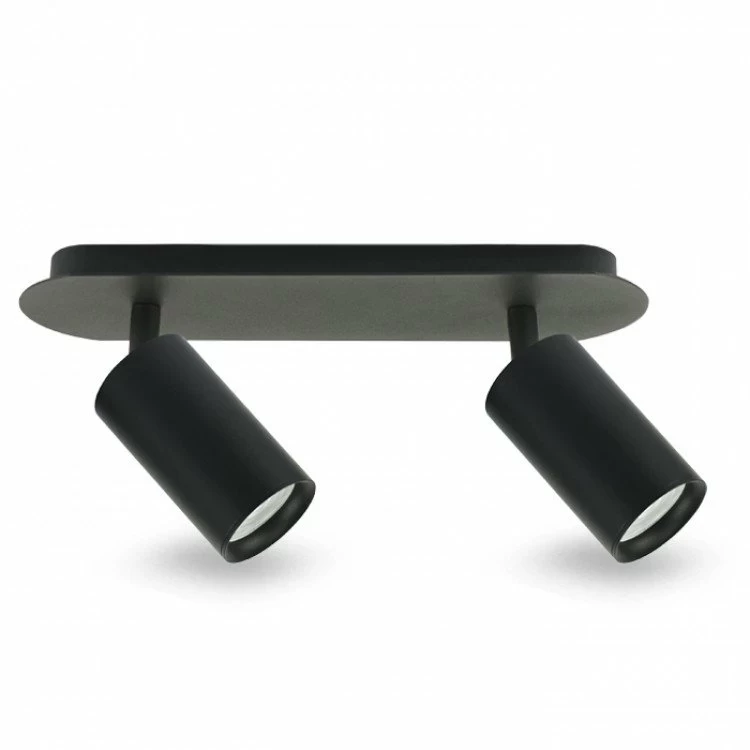 Точковий світильник Feron ML311-2 під лампу MR16/GU10 чорний без лампи 7036