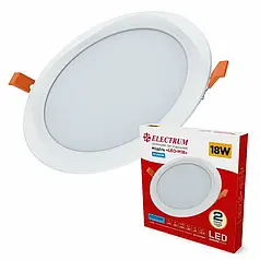 LED Downlight Electrum LEO M 18W 4000K IP40 B-LD-1958