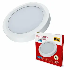 LED світильник накладний Electrum RIO 18W 4000K B-LD-1965, фото 1