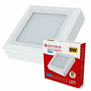 LED світильник накладний Electrum KVANT 6W 4000K B-LD-1966, фото 1