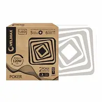 LED светильник Velmax 120W 8500Lm 3000-6500K V-CL-POKER-120S 23-45-14-1