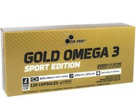 Омега-3 Olimp Omega-3 SPORT 120 кап Жирні кислоти, фото 2