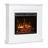 Електрокамін OptiFlame Asti внесок 23" XHD White, фото 4