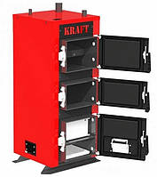 Надёжный бюджетный котел длительного горения Крафт Kraft K 12, электронное управление, без горелки