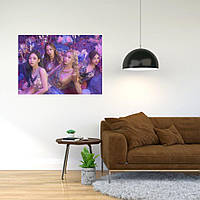 Плакат-постер з принтом "Aespa Му (музичний гурт)"     A2