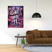 Плакат-постер з принтом "Angels of Death (Ангел Кровопролиття Комп'ютерна гра)"     A2