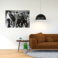 Плакат-постер із принтом BTS (4)     A2