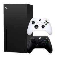 Набор Консоль Microsoft Xbox Series X 1TB Black + Геймпад Microsoft Xbox Series Robot White