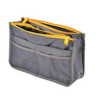 Органайзер в женскую сумку серый