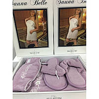 Женский набор для сауны Maison D'or Sauna Belle dark lilac
