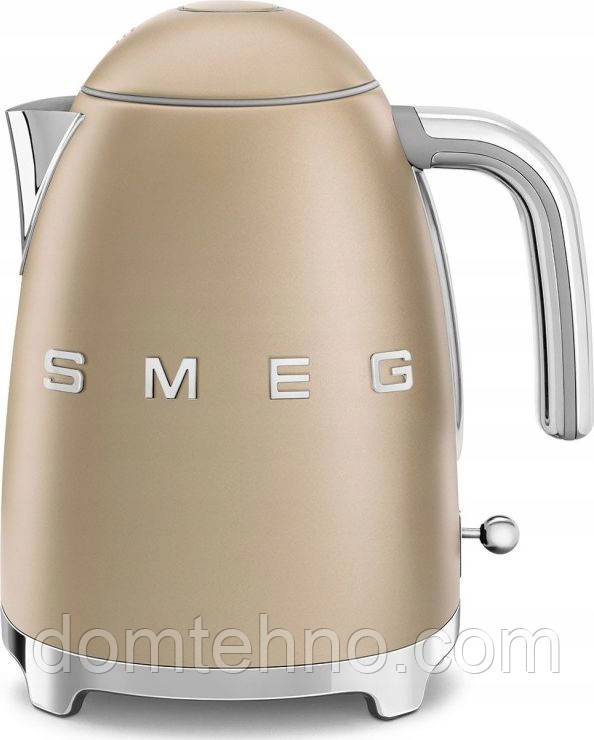 Чайник SMEG KLF03CHMEU РЕТРО матове золото 1,7 л