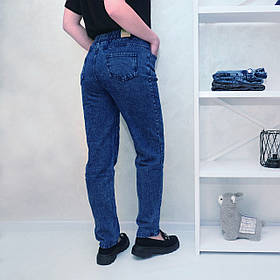 Жіночі прямі джинси Джинси денім у синьому кольорі S - 2XL