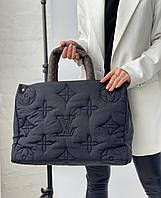 Модная женская сумка шопер с ручками Louis Vuitton Луи Витон