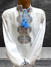 Пошита заготівля вишиванки для хлопчика № 084-ПХС