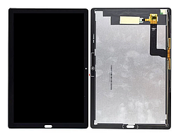 Дисплей (екран) для Huawei MediaPad M5 10 CMR-AL09/CMR-W09 + тачскрін, чорний