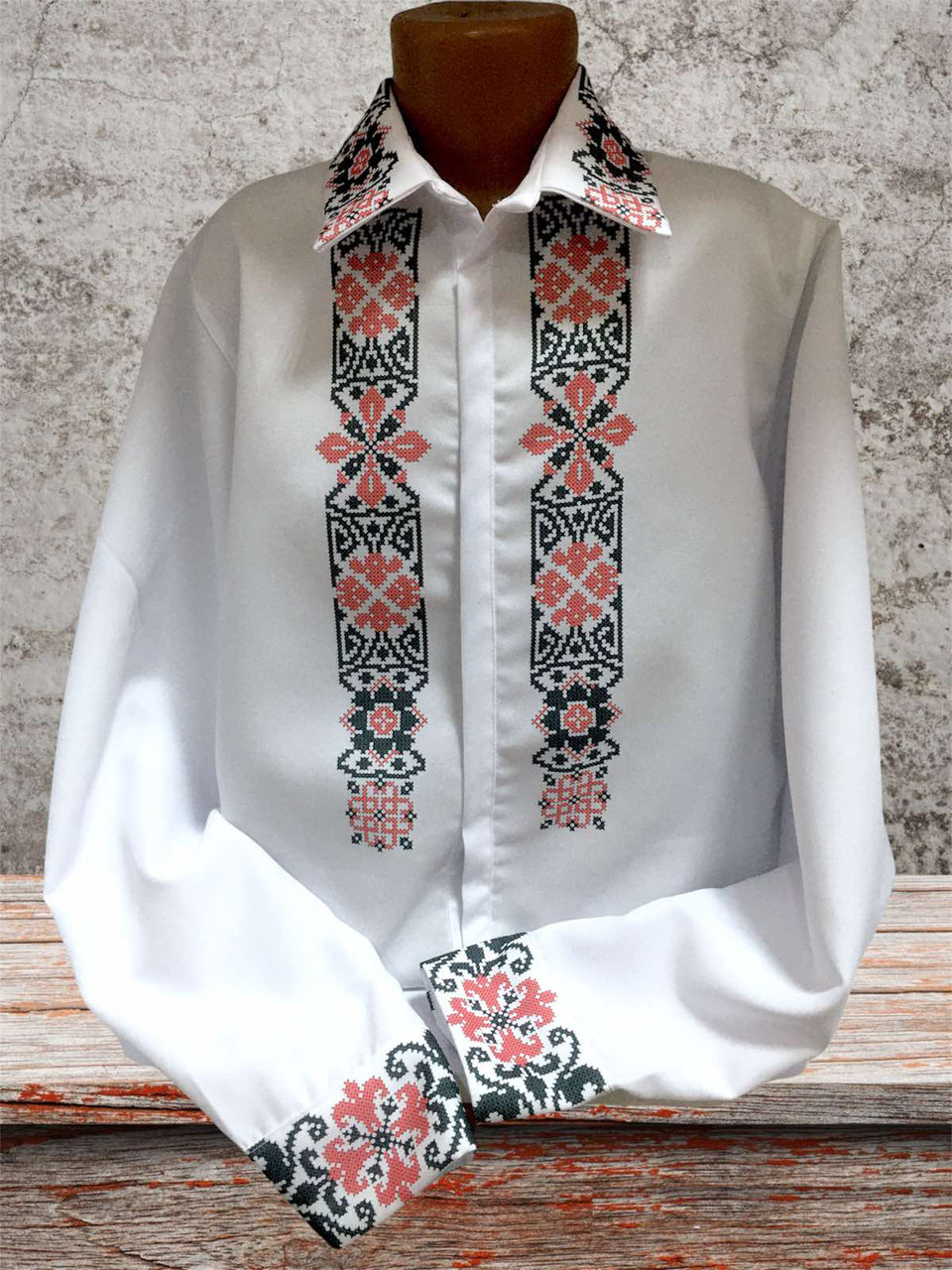 Пошита заготівля вишиванки для хлопчика № 050-ПХС, фото 1