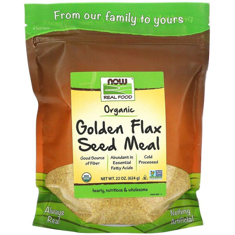 Льон Golden Flax Seed Meal Now Foods 624 г, фото 1