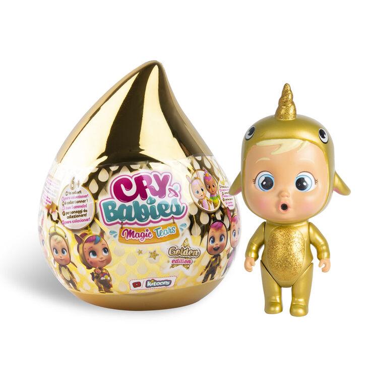 Лялька Дитина, що плаче, Cry Babies MAGIC TEARS золота лялька GOLD EDITION  Imc Toys ‎93348