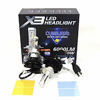 Комплект Led ламп X3 AllLight H7 6000k 12\24